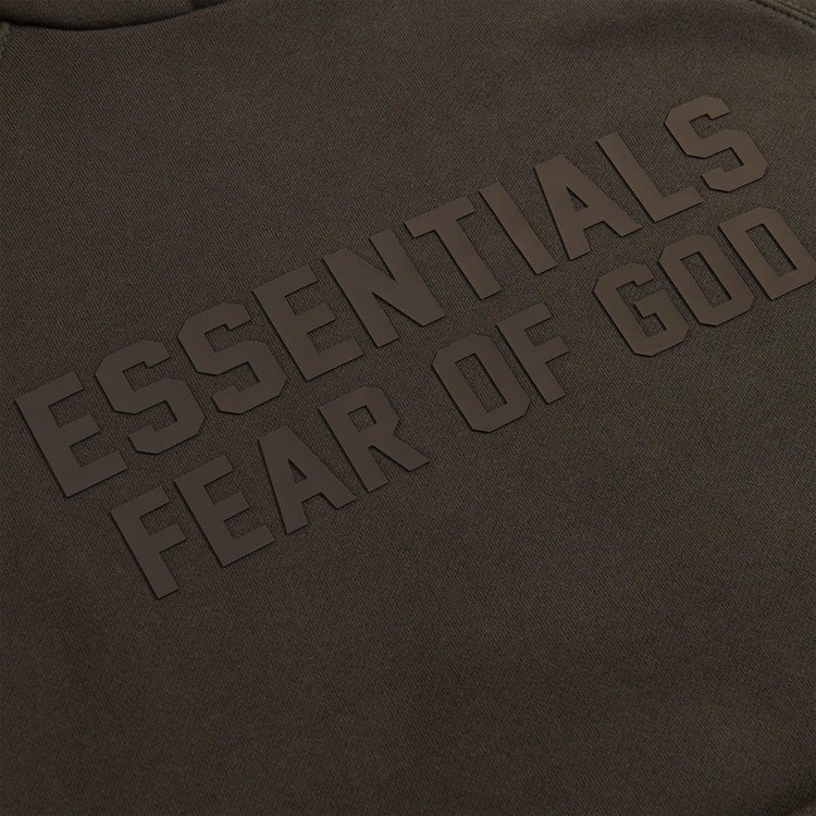 Fear of God Essentials Hoodie Off Black