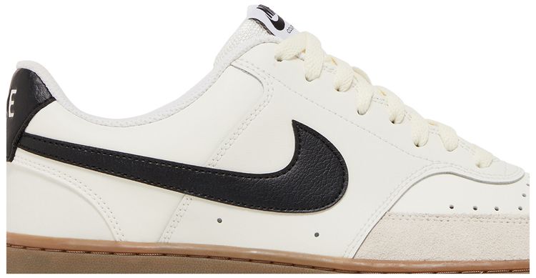 Court Vision Low White Black Gum