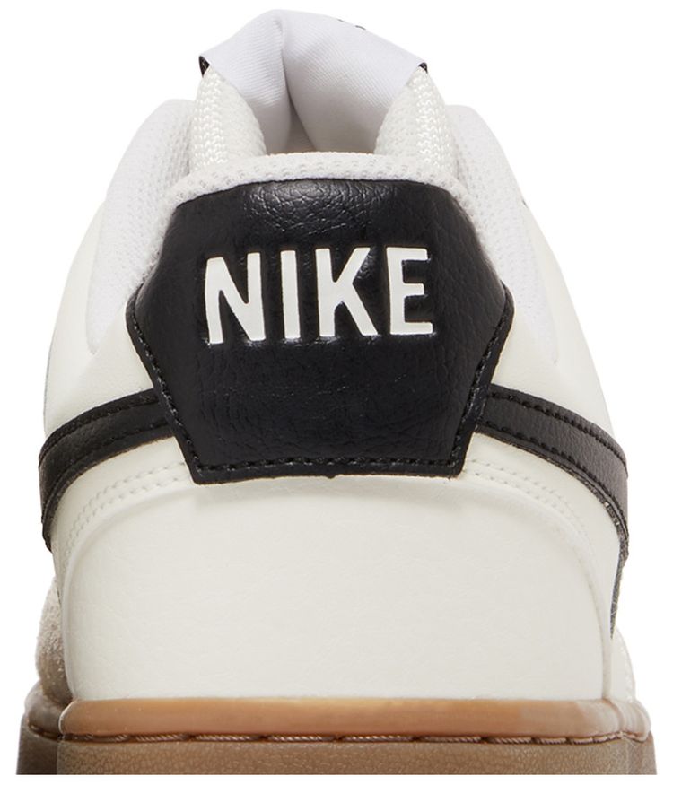 Court Vision Low White Black Gum