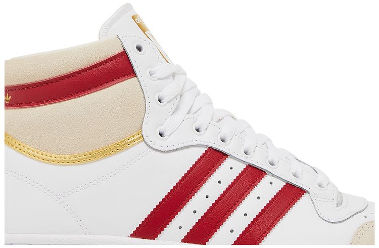 Adidas Top Ten High White Team Victory Red