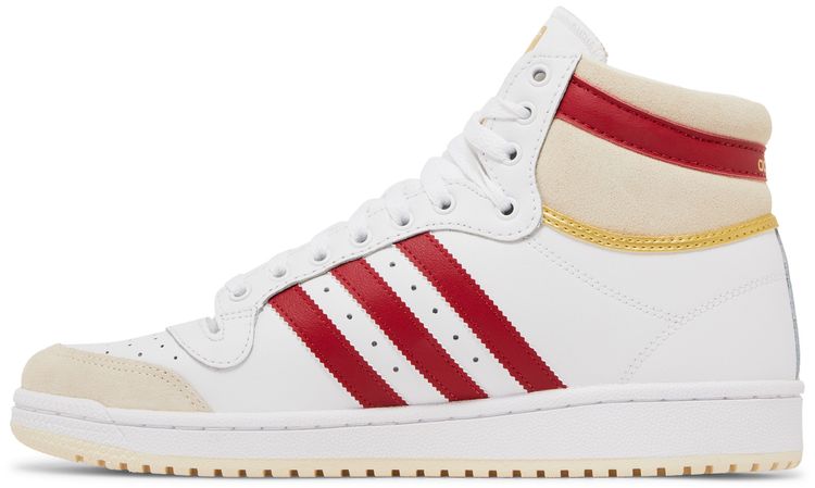 Adidas Top Ten High White Team Victory Red