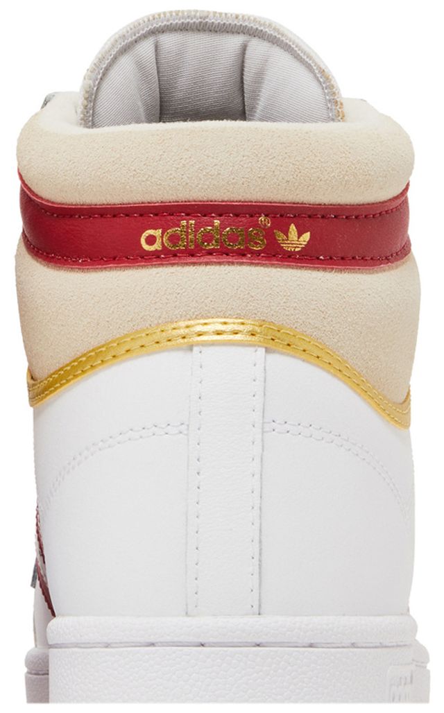 Adidas Top Ten High White Team Victory Red