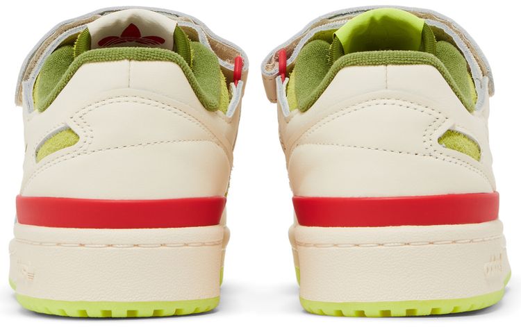 Dr Seuss x adidas Forum Low J The Grinch   Cream White