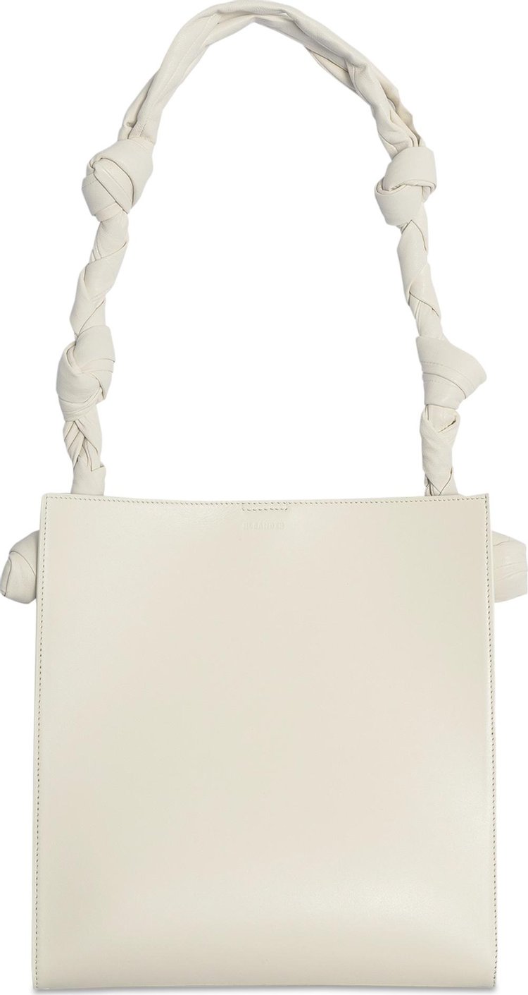 Jil Sander Medium Tangle Shoulder Bag Eggshell