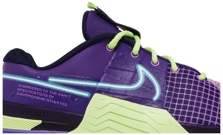 Nike Metcon 8 AMP Deep Purple Barely Volt
