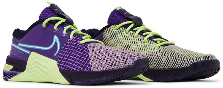 Nike Metcon 8 AMP Deep Purple Barely Volt