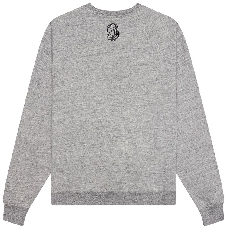 Billionaire Boys Club Straight Font Crew Heather Grey