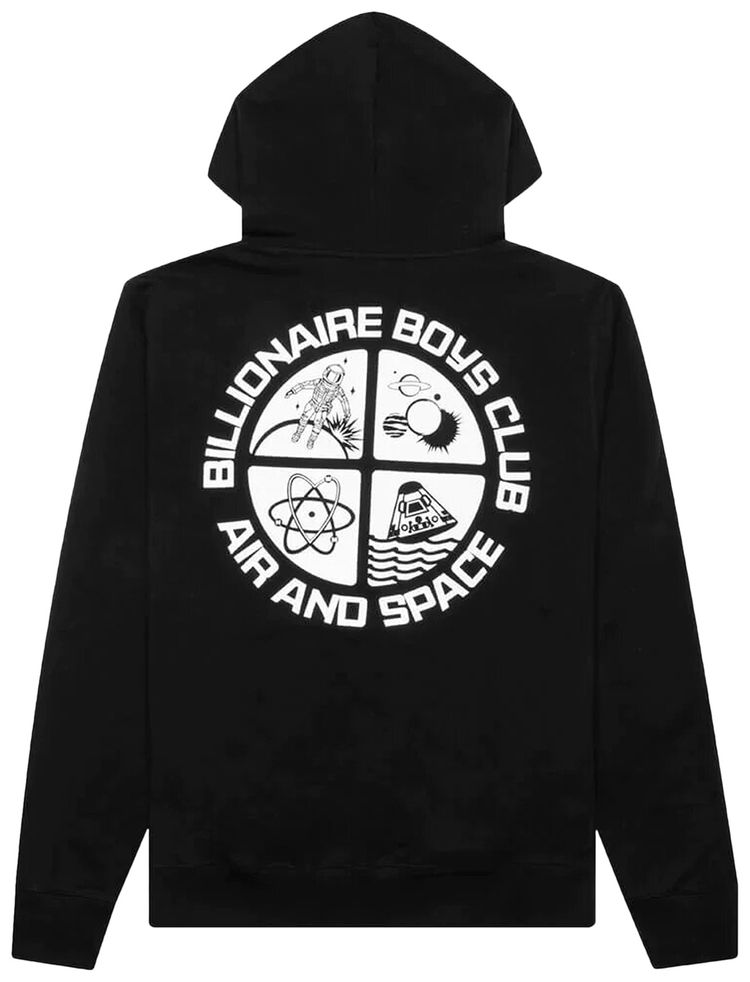 Billionaire Boys Club Air Space Oversized Hoodie Black