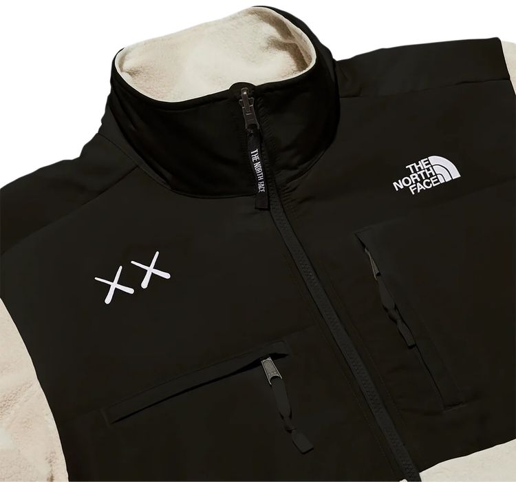 The North Face x KAWS Retro 1995 Denali Jacket Moonlight Ivory