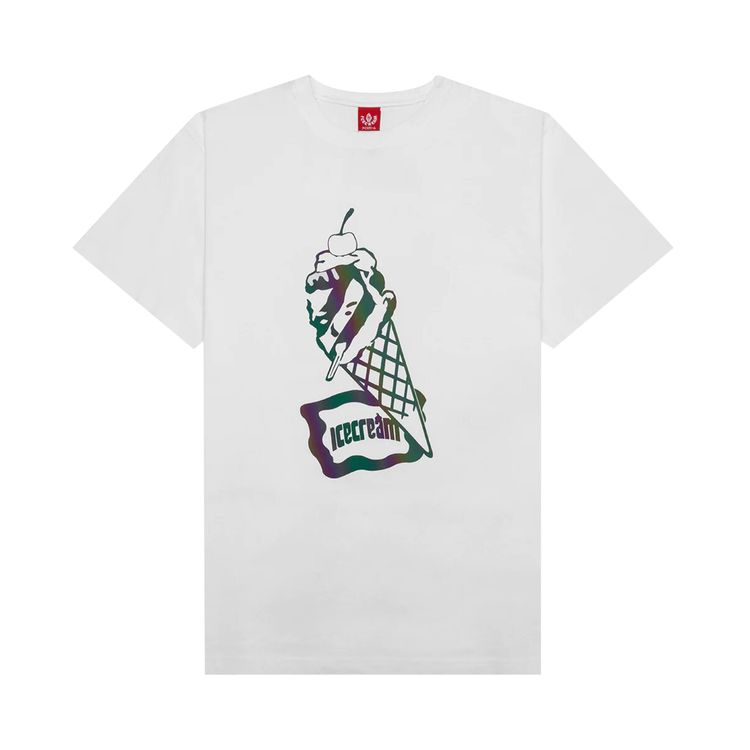 Icecream Shine T Shirt White