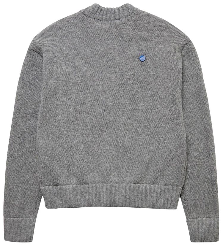 Ader Error Decal Logo Knit Grey