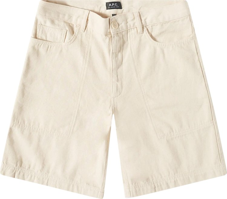 APC Gilberto Shorts Ecru