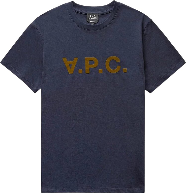 A.P.C. VPC T-Shirt 'Marine/Khaki'