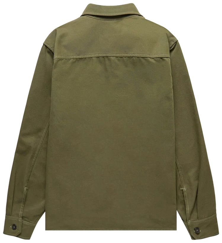 APC Theodore Canvas Overshirt Khaki