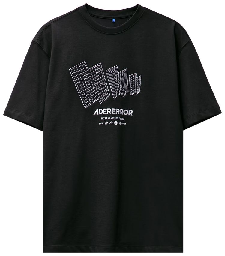 Ader Error Tetris T Shirt Black