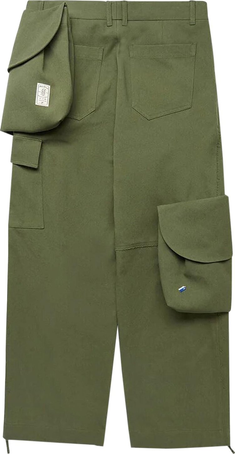 Ader Error Tard Trousers Khaki