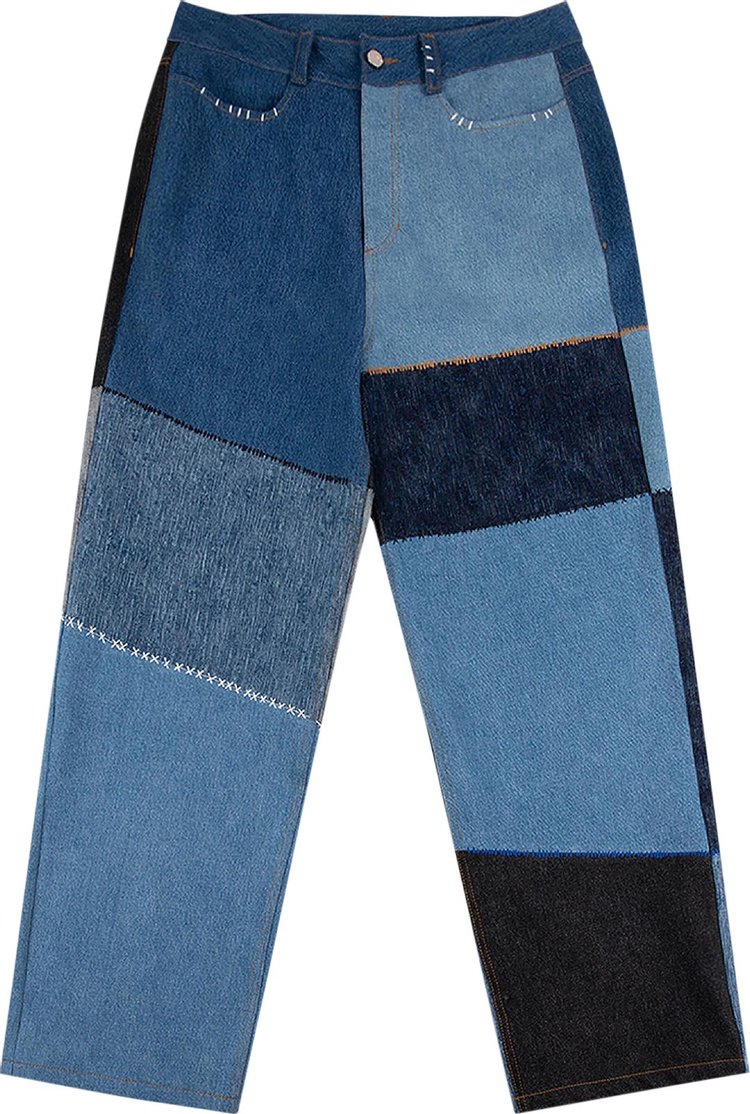 Ader Error Edisav Jeans Blue