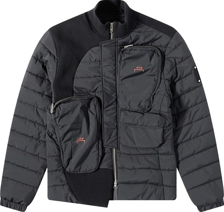 A-Cold-Wall* Asymmetric Padded Jacket 'Black'