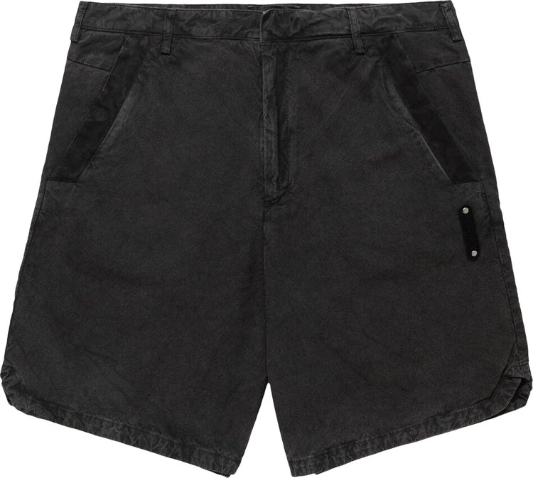 A-Cold-Wall* Garment Dyed Panel Short 'Black'