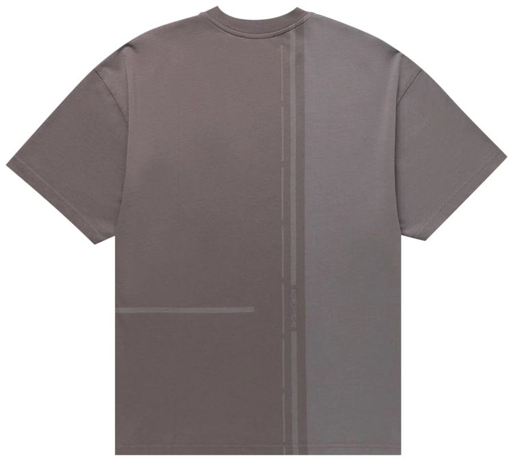 A Cold Wall Vector T Shirt Mid Grey