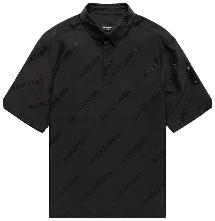A Cold Wall Monogram Shirt Black