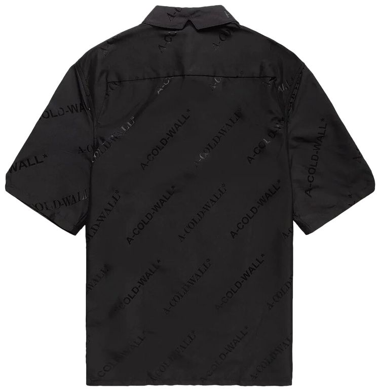 A Cold Wall Monogram Shirt Black