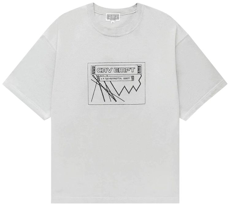 Cav Empt Overdye Desert Heavy T Shirt Grey