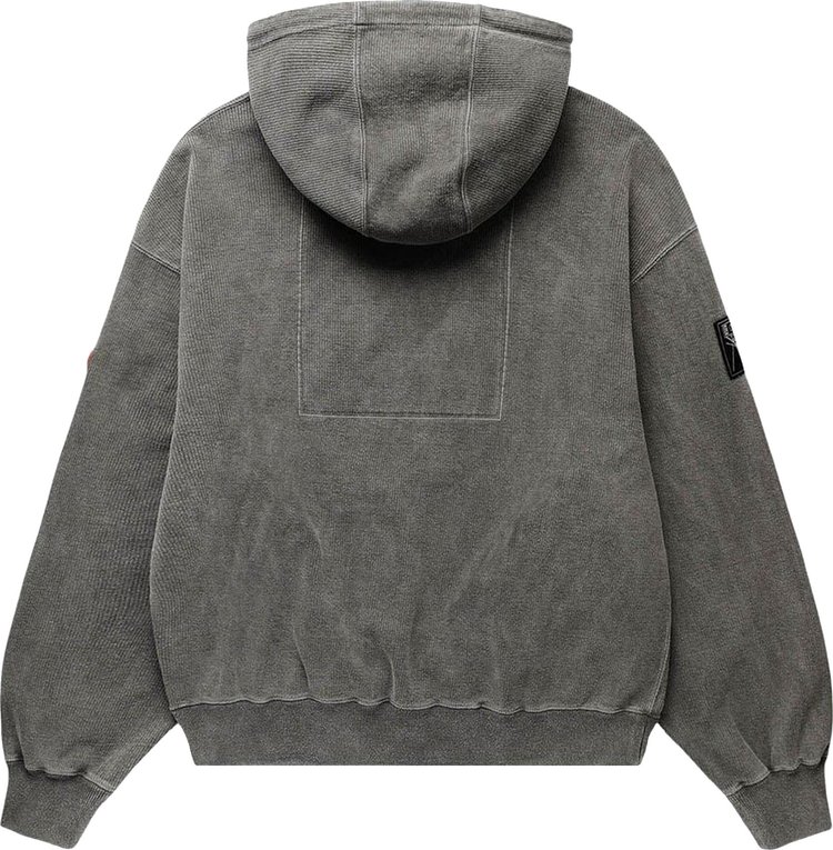 Cav Empt Overdye Light Hoodie 'Charcoal'