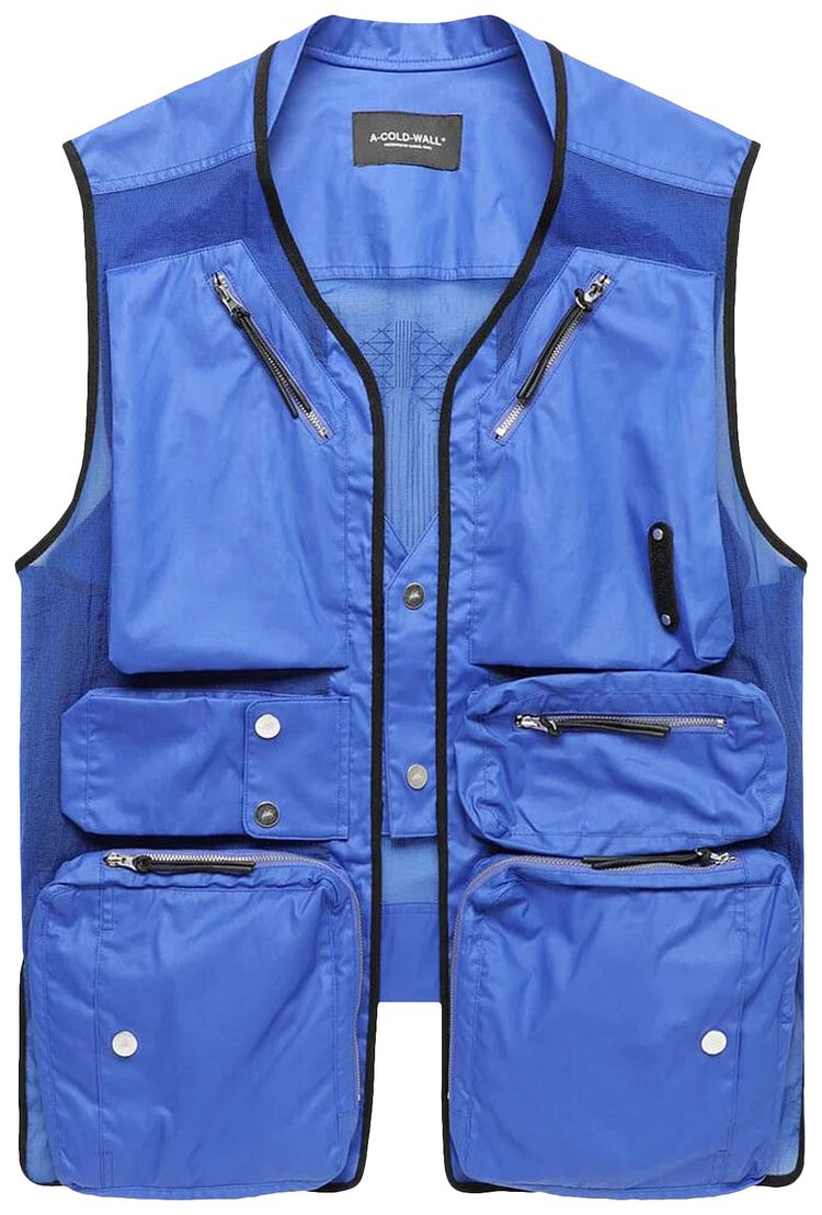 A Cold Wall Vertex Tech Gilet Volt Blue