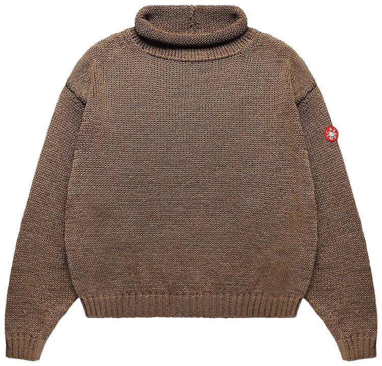 Cav Empt Loose Neck Knit Beige