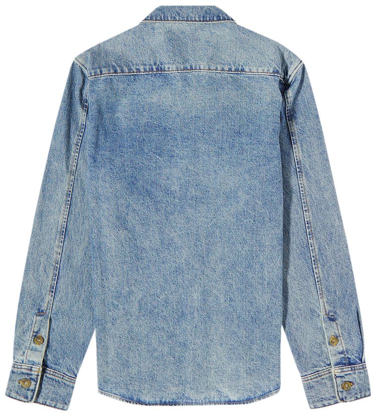 APC Vittorio Denim Shirt Light Blue