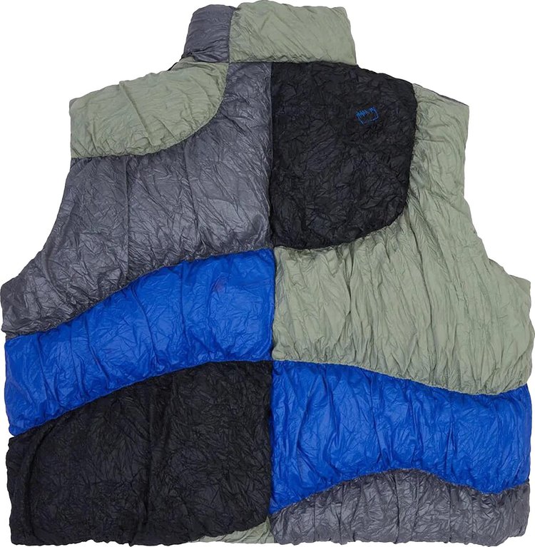 Ader Error Puffer Vest Multicolor