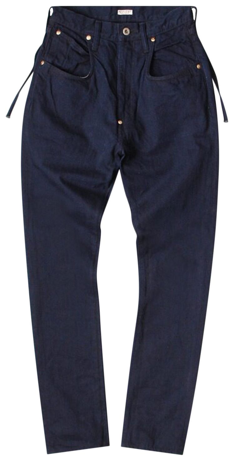Kapital 14 Oz Denim Ringoman Pants Indigo