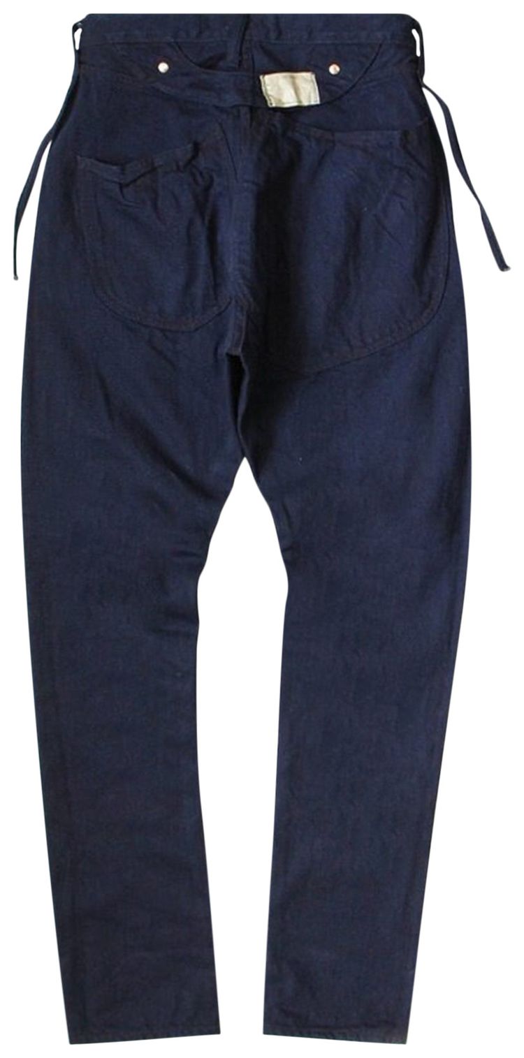 Kapital 14 Oz Denim Ringoman Pants Indigo