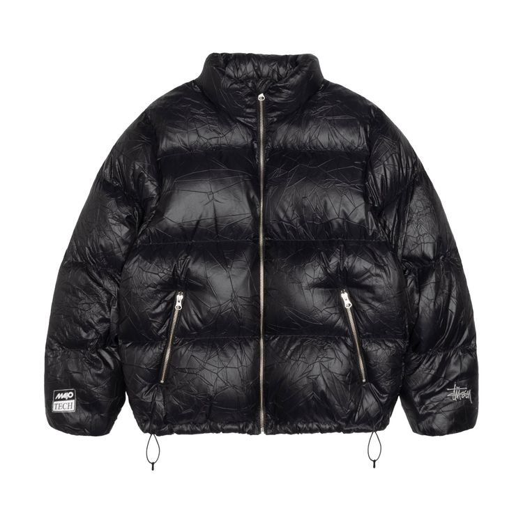 Buy Stussy Wrinkled Nylon Down Puffer 