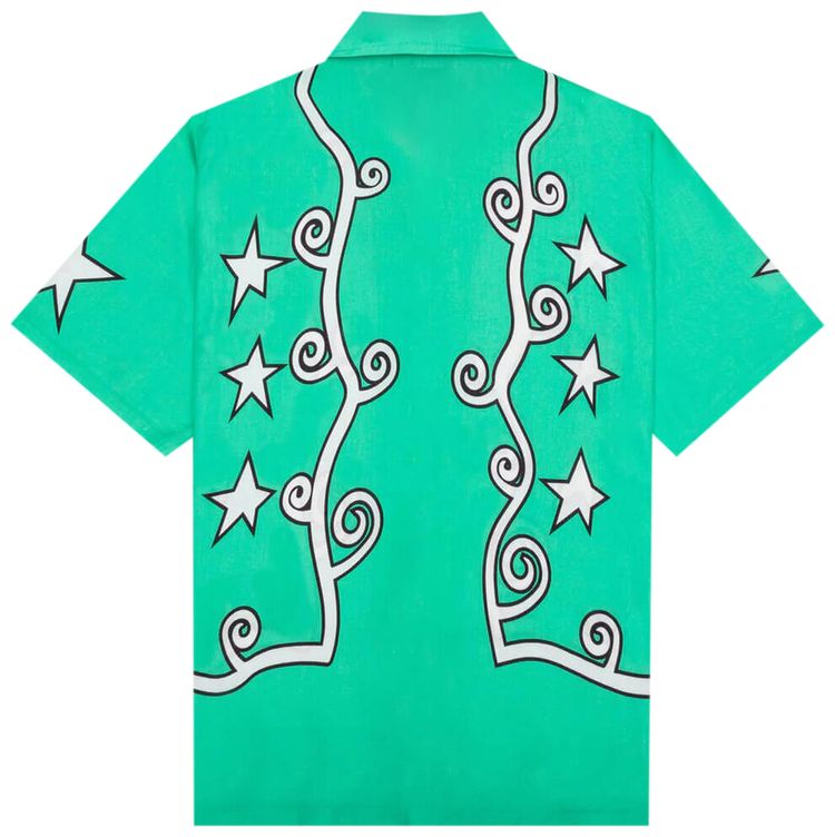 Pleasures Fury Button Down Green