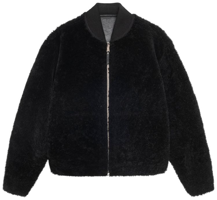 Stussy Shearling Reversible Bomber Black