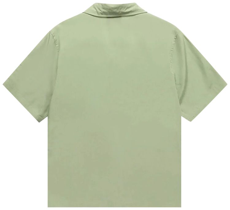 Pleasures Choices Camp Collar Button Down Green