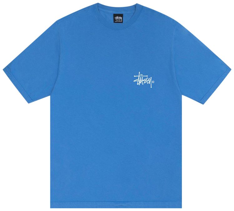 Stussy Ist Venus Pigment Dyed Tee Blue