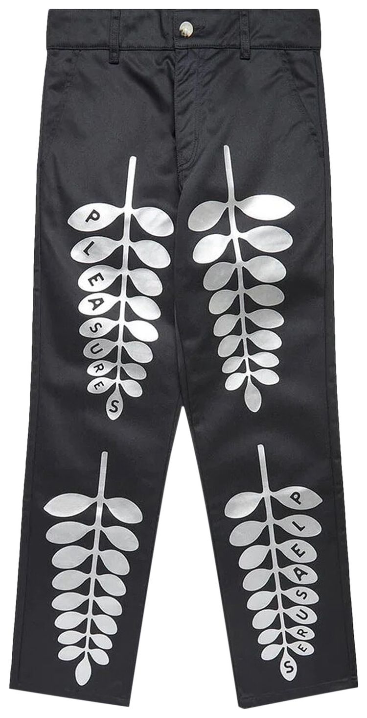 Pleasures Wretch Work Trousers Black