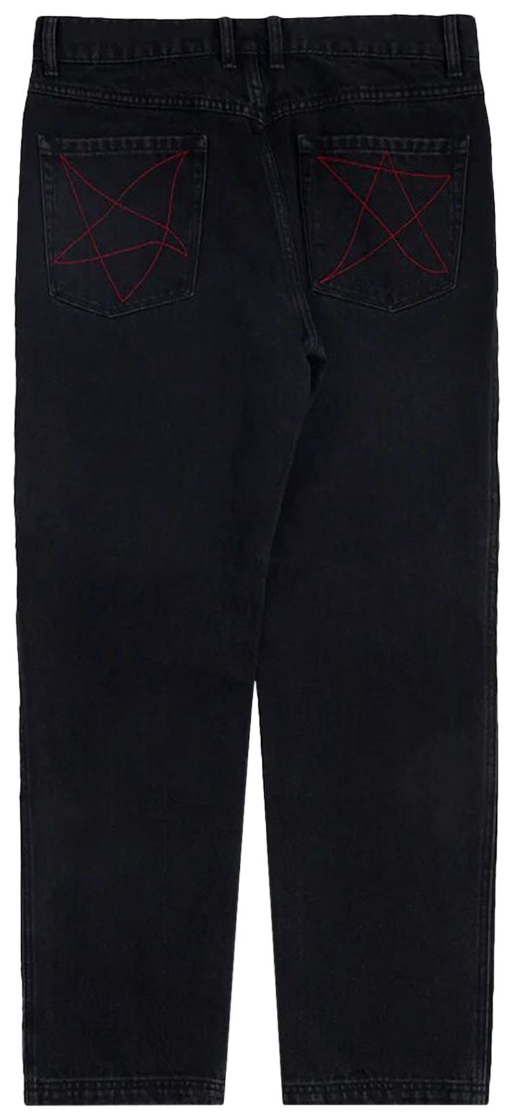 Pleasures Starry 5 Pocket Denim Washed Black