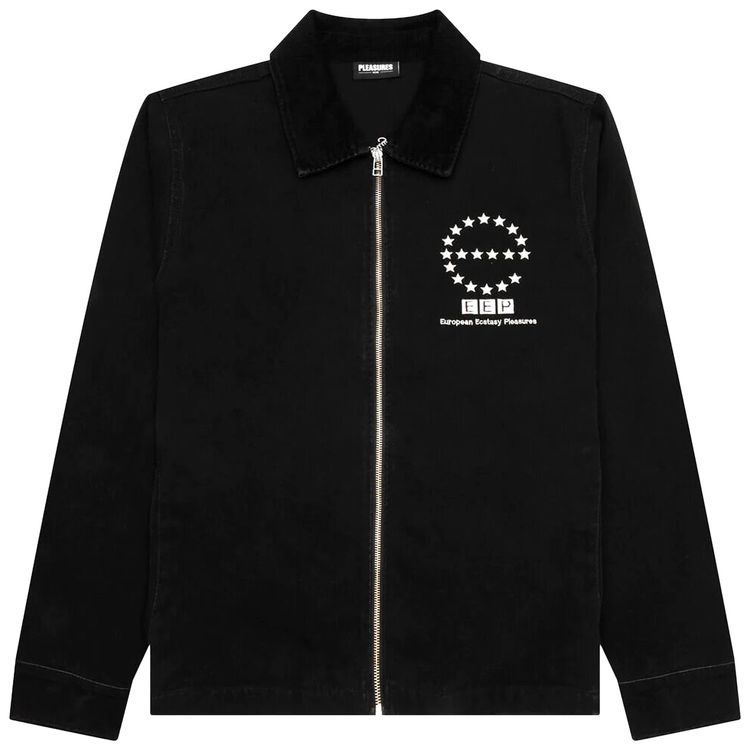 Pleasures Echo Work Jacket Black
