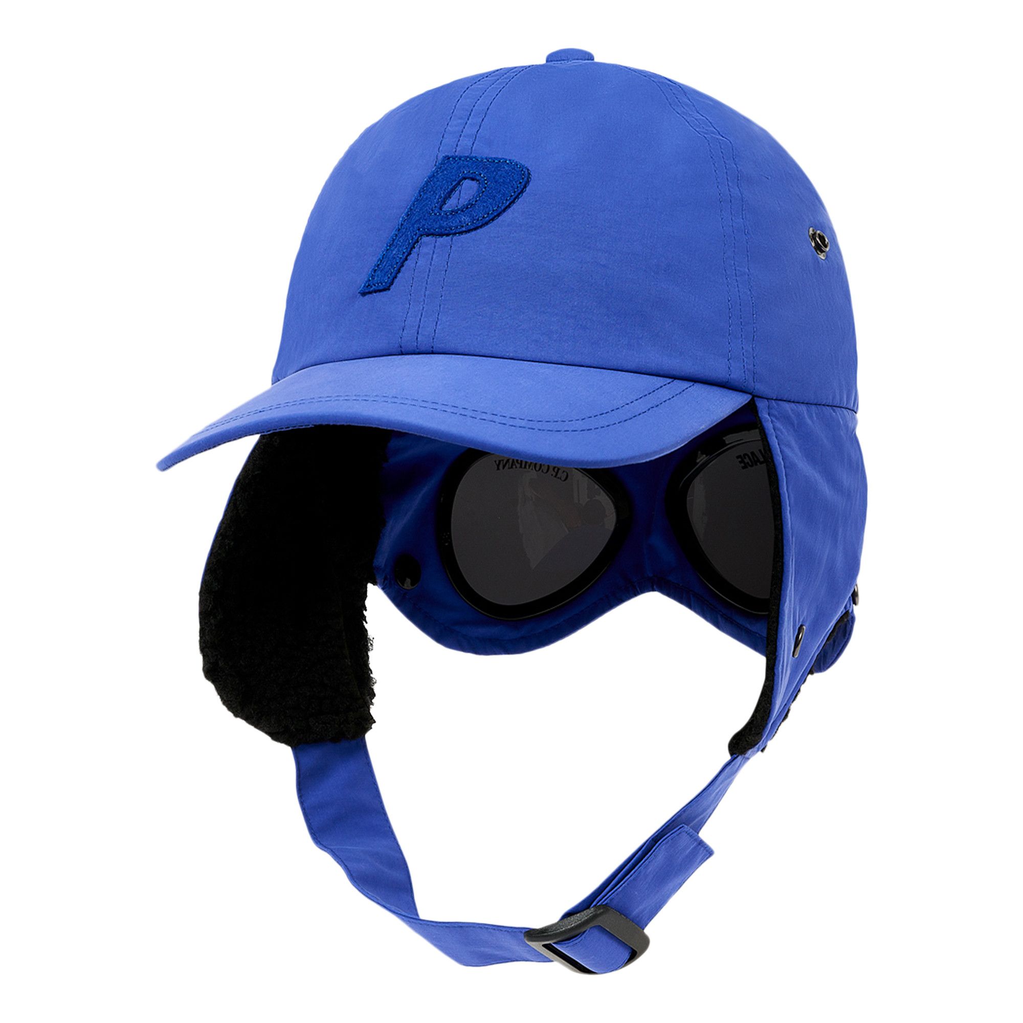 Buy Palace x C.P. Company Goggle Ear Flap P-Cap 'Bright Cobalt