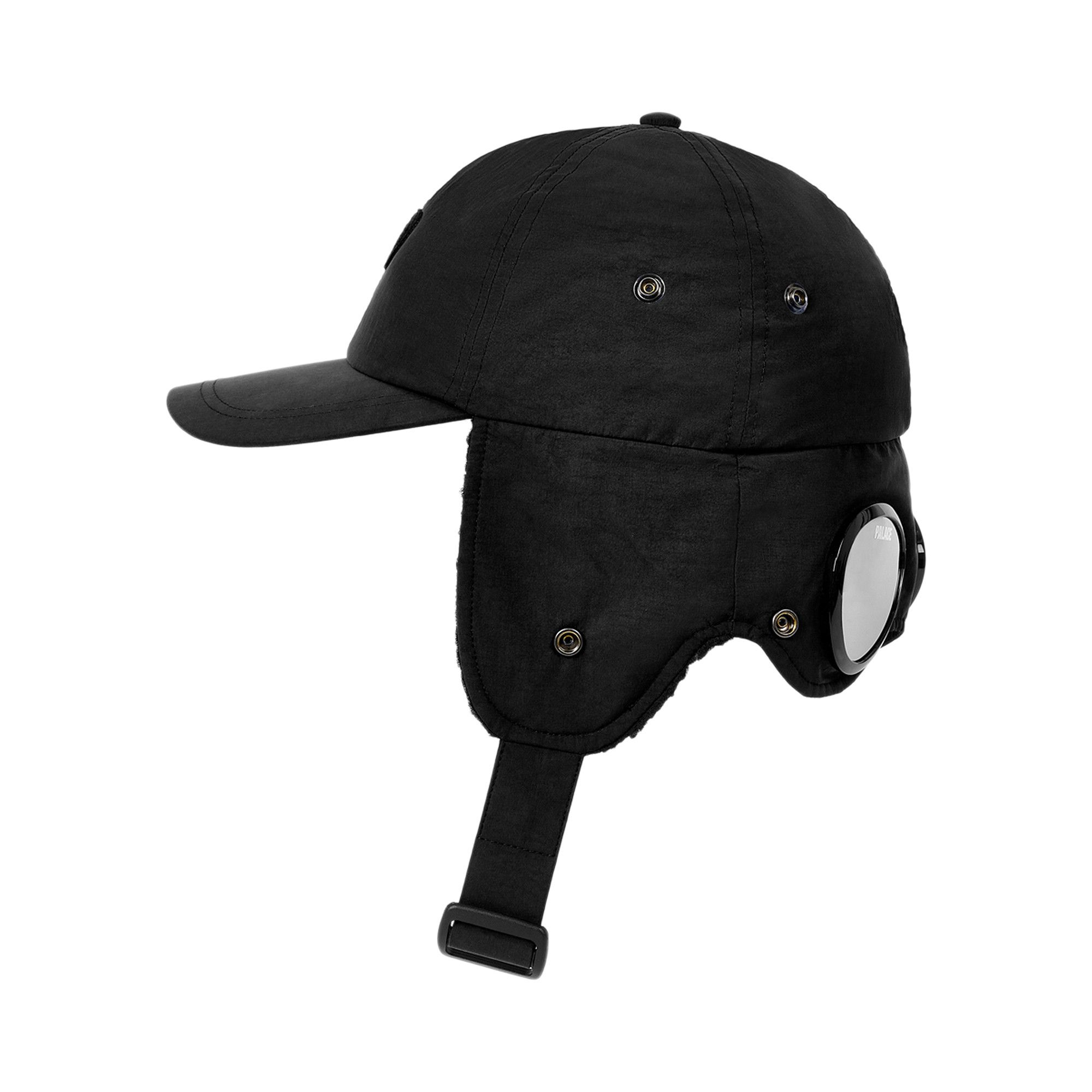 大割引 Buy Palace x C.P. Company Goggle Ear Flap P-Cap 'Black 帽子