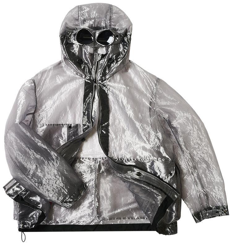 Palace x CP Company Klear Achronic Anorak Silver