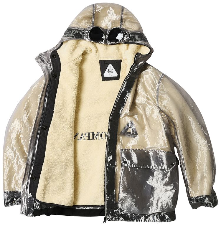 Palace x CP Company Klear Achronic Anorak Silver