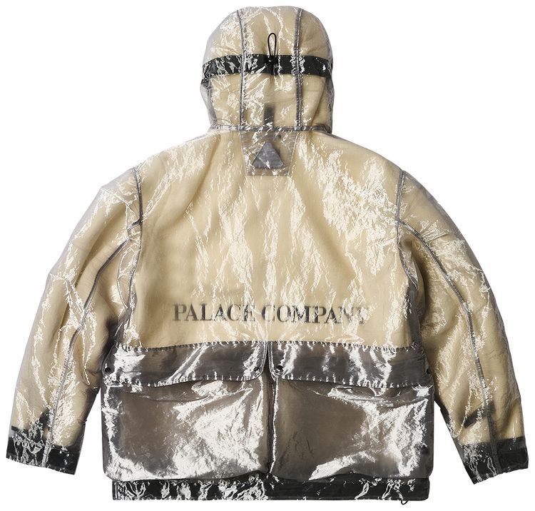 Palace x CP Company Klear Achronic Anorak Silver