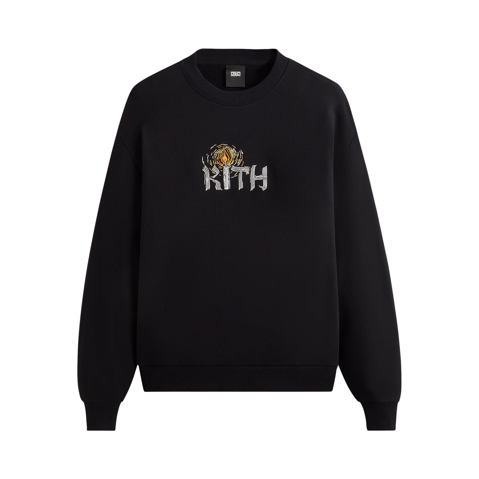 Size xxl Kith Treats Hanukkah Shamash Nelson Crewneck 'Black'