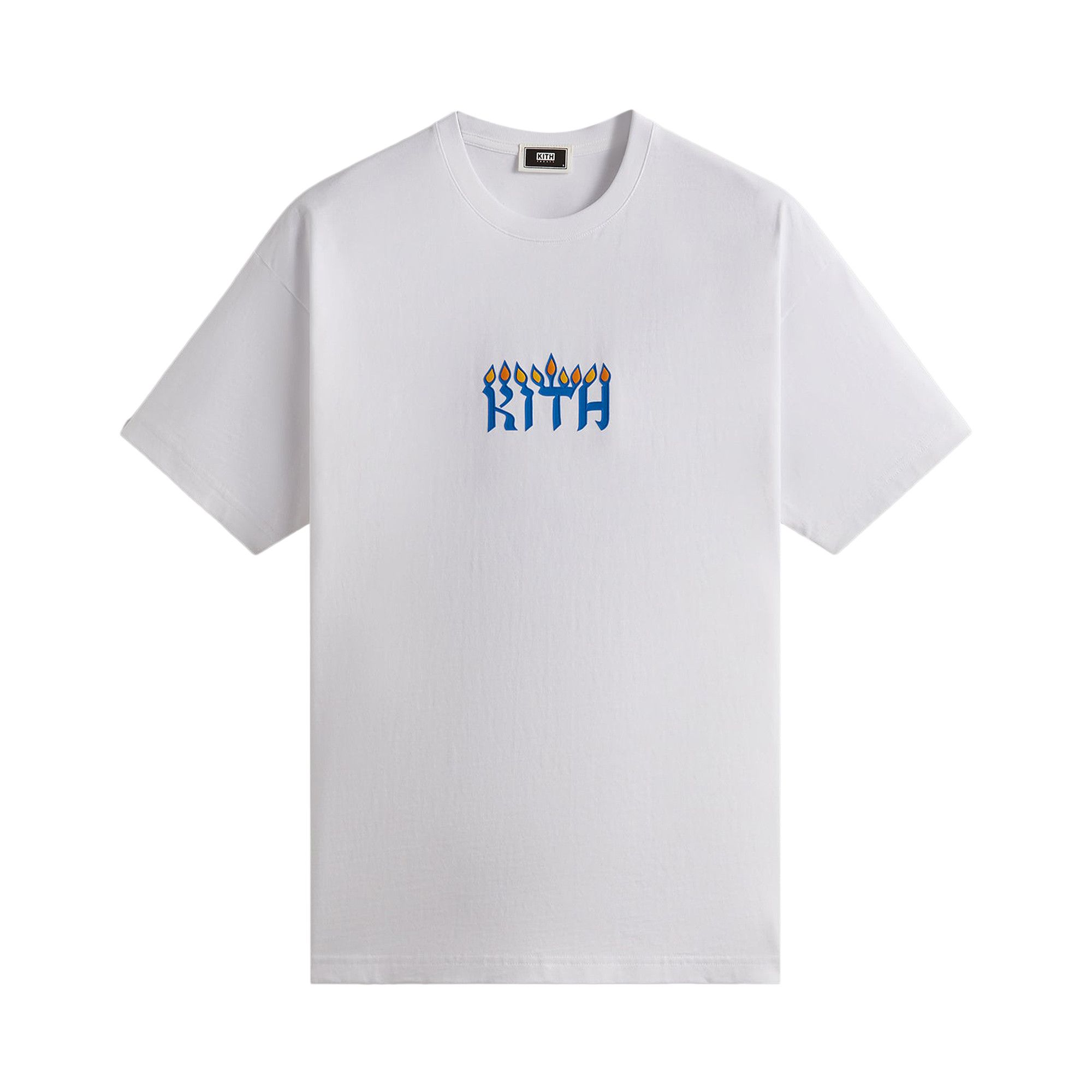 Buy Kith Treats Hanukkah Menorah Tee 'White' - KHT030108 101