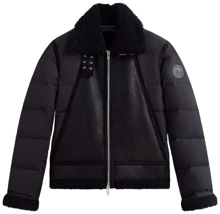 Kith Arden Shearling Combo Jacket Black